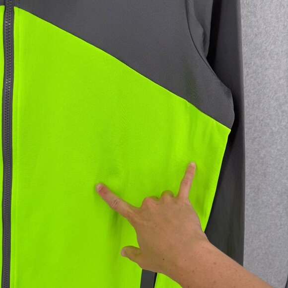 Under Armour Mens NFL Combine Full Zip Jacket Size XL Gray ColdGear Infrared - Picture 7 of 16